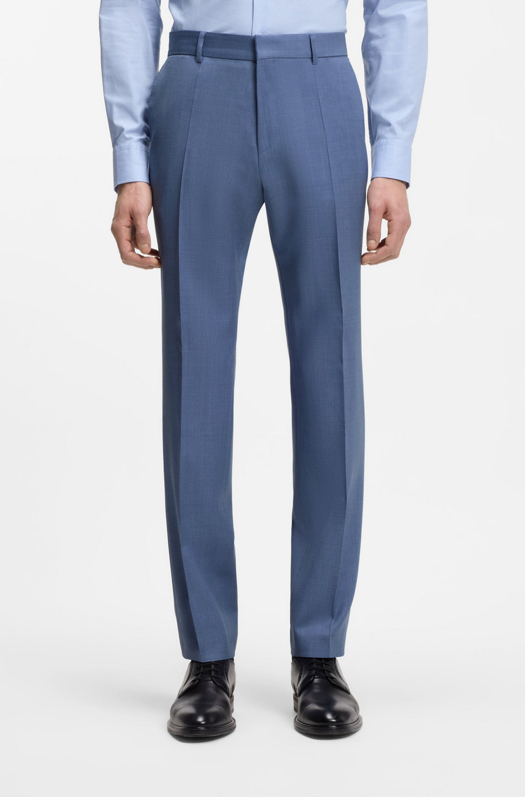 Jeans slim fit in comodo denim elasticizzato blu scuro - HUGO