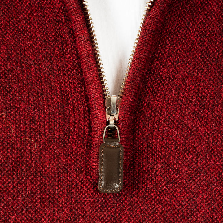 Alta Alpaca 1/4 Zip Alpaca Sweater PS862 – Sidonio's for Men/Art